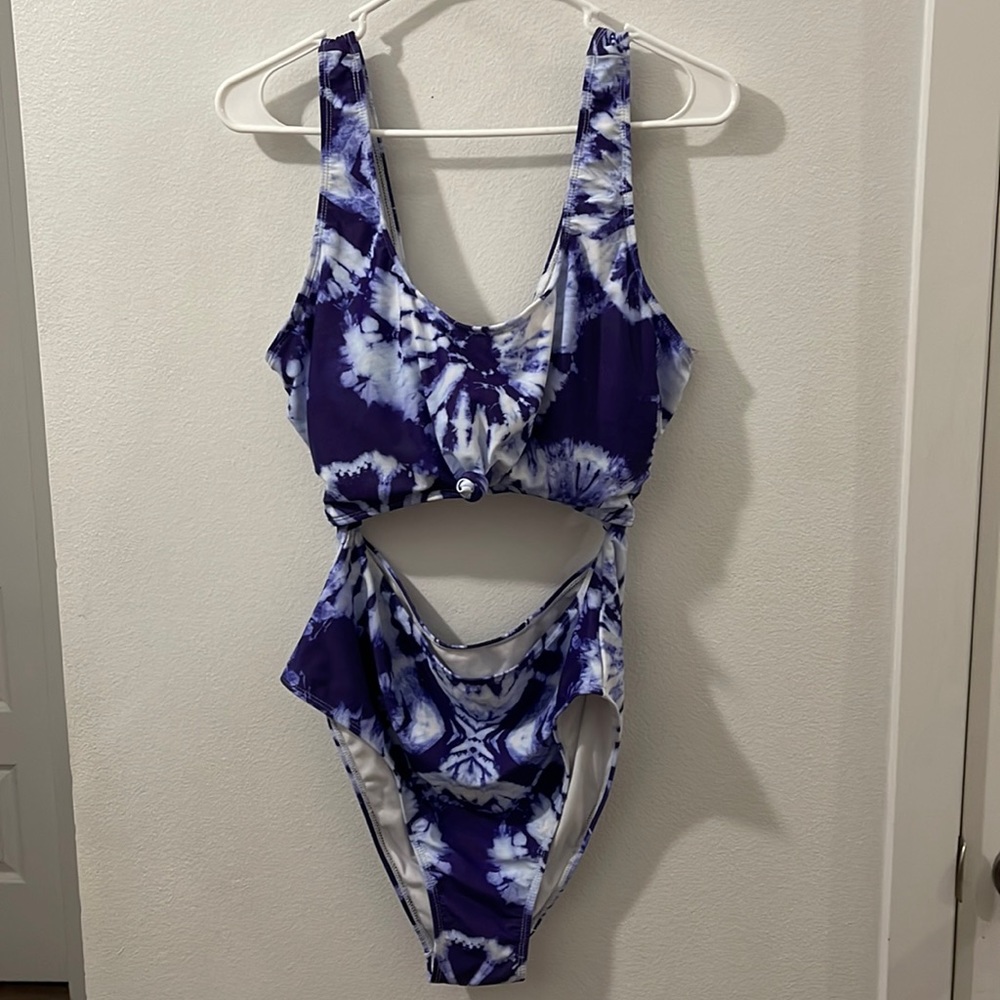 Tie-Dye One-Piece Swimsuit